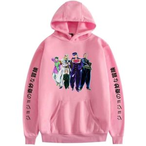 JoJo's Bizarre Adventure Hooded Sweatshirt Pullover - Unisex Costume Tracksuit