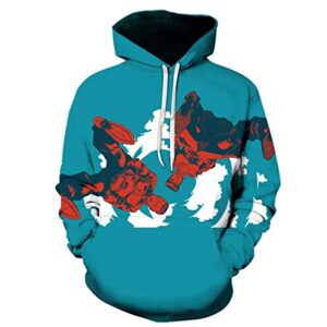 JoJo's Bizarre Adventure Hoodies - 3D Printed Pullover Hooded Sweatshirt