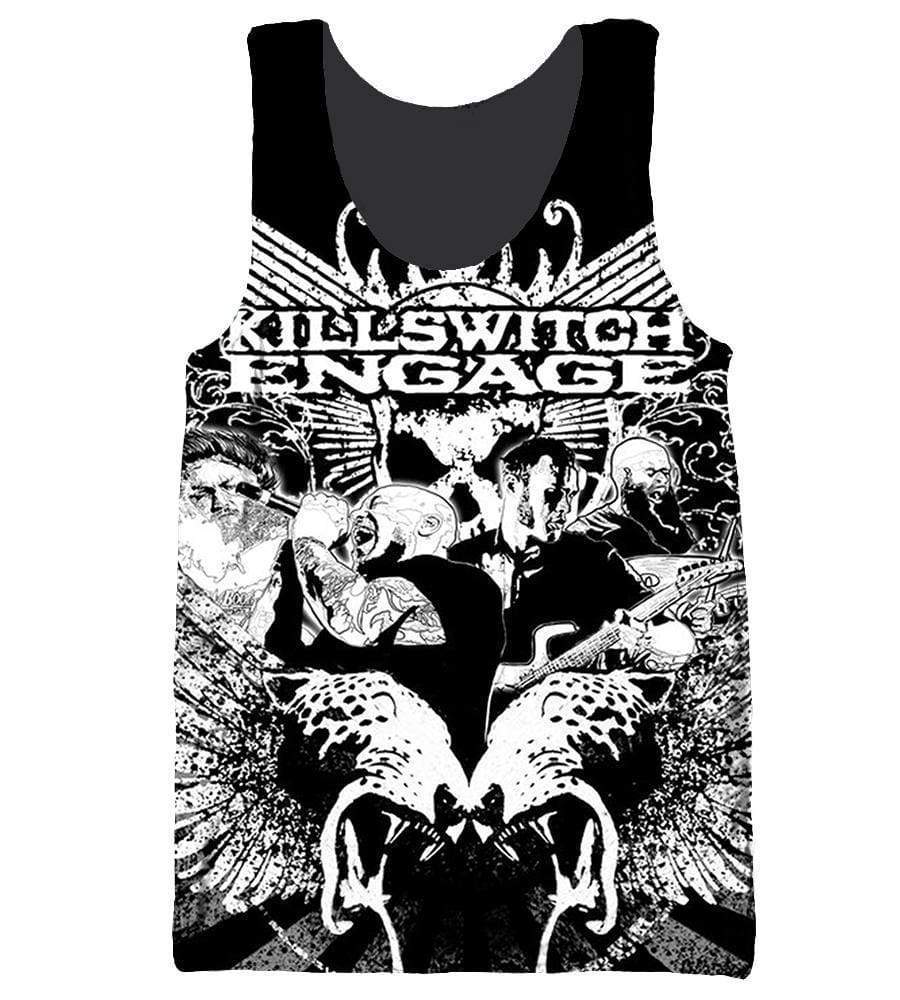 Killswitch Engage Hoodies - Pullover Black Hoodie - Image 5