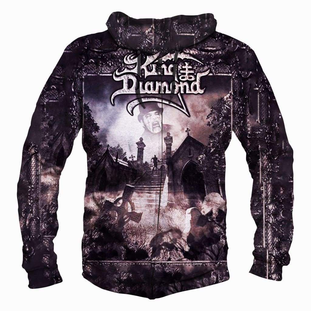King Diamond Hoodies - Pullover Black Hoodie - Image 2