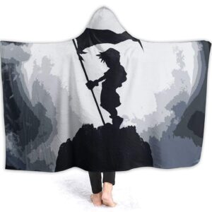 Kingdom-Hearts Hooded Blanket - Soft Flannel Blanket