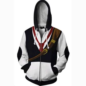 Kingdom Hearts Hooded Coat - 3D Print Zipper Gaming Hoodie