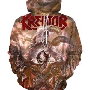 Kreator Hoodies - Pullover Red Hoodie