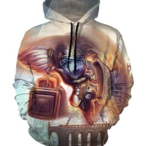 League Of Legend Poppy Hoodies - Pullover Red Hoodie,