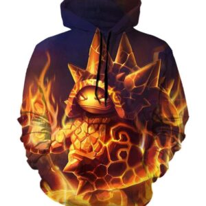 League Of Legend Rammus - Pullover Black Hoodie