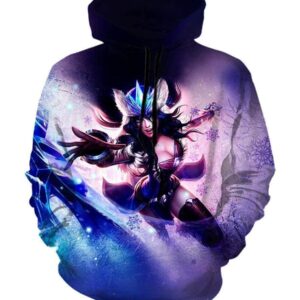 League Of Legend Sivir Hoodies - Pullover Pink Hoodie