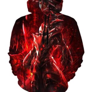 League Of Legend Swain Hoodies - Pullover Red Hoodie