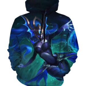 League Of Legend  Syndra Hoodies - Pullover Blue Hoodie