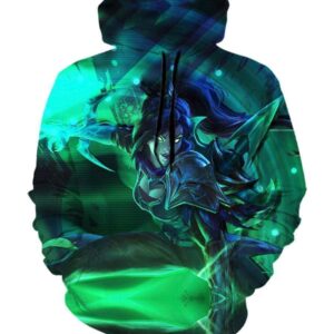 League Of Legend Vayne Hoodies - Pullover Green Hoodie