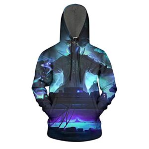 League of Legends Hoodies - Unisex 3D Print Pullover Gaming Hoodie