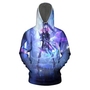 League of Legends Hoodies - Unisex 3D Print Pullover Gaming Hoodie
