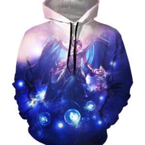 League of Legends Morgana  Hoodies - Pullover Blue Hoodie