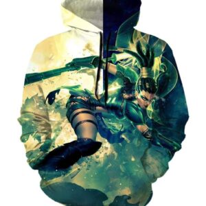 League of Legends Nidalee Hoodies - Pullover Yellow Hoodie