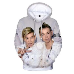 Marcus and Martinus Hooded Pullovers - 3D Printed Hoodies Sweatshirt