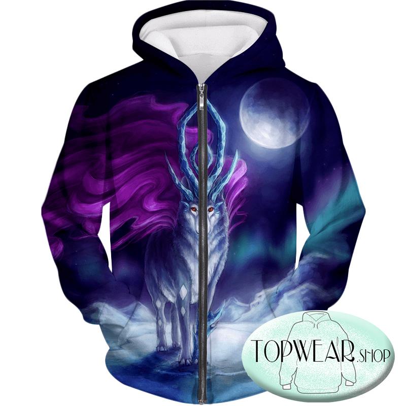 Pokemon Hoodies - Pokemon Suicune 3D Hoodie - Image 2