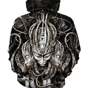 Meshuggan Hoodies - Pullover Black Hoodie