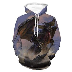 Monster Hunter World Hoodies - 3D Print Casual Pullover