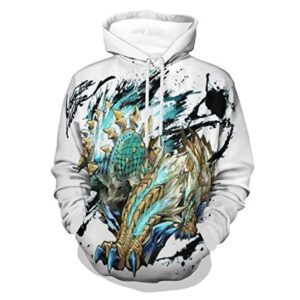 Monster Hunter World Hoodies - 3D Print Casual Pullover
