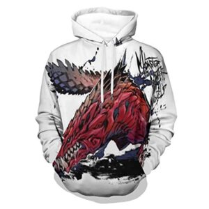 Monster Hunter World Hoodies - 3D Print Casual Pullover