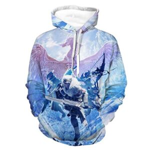 Monster Hunter World Hoodies - 3D Print Casual Pullover