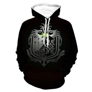 Monster Hunter World Hoodies - 3D Print Casual Pullover