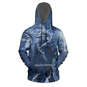 Mortal Kombat Hoodie - Raiden Unisex 3D Full Print Funny Pullover Hoodie