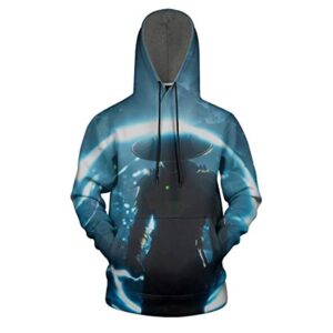 Mortal Kombat Hoodie - Raiden Unisex 3D Full Print Funny Pullover Hoodie