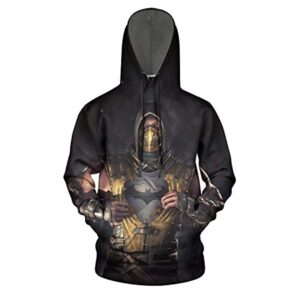 Mortal Kombat Hoodie - Scorpion Unisex 3D Full Print Funny Pullover Hoodie