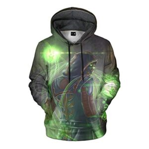 Mortal Kombat Hoodie - Unisex 3D Print Pullover Drawstring Hoodie