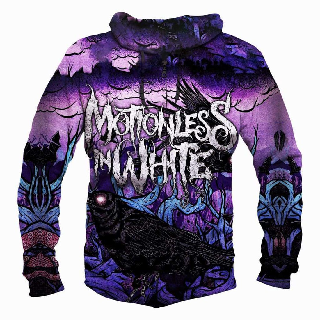 Motionless in White Hoodies - Pullover Black Hoodie - Image 2