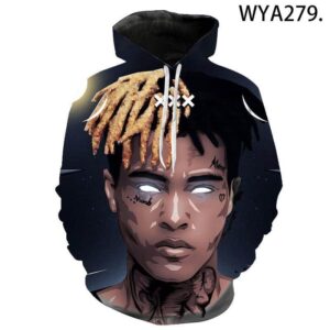 Music XXXTentacion Hooded Sweatshirt - Rap Hoodie