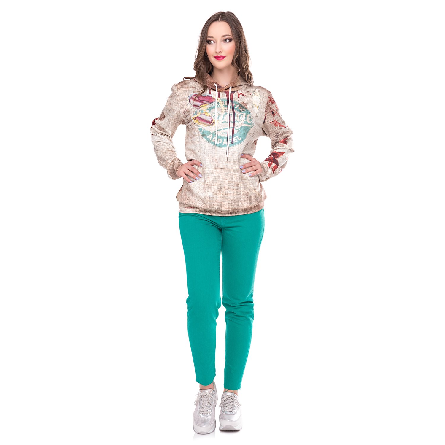 Halloween scary style hoodie - Image 3