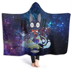 My Neighbor Totoro Hooded Blanket - Wearable 3D Hooded Fleece Blanket