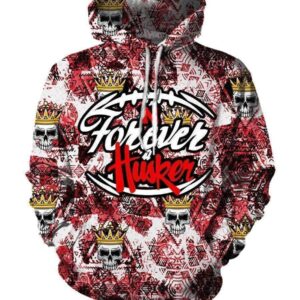 Nebraska Cornhuskers Hoodies - Pullover Red Hoodie