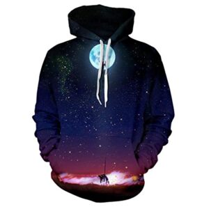 Neon Genesis Evangelion Hoodies - EVA 3D Print Cosplay Hoodie Sweatshirt with Front Pocket