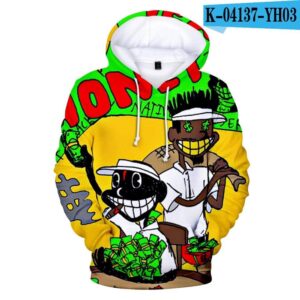 New Lil Darkie 3D Printed Hoodies Sweatshirt