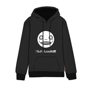 Nier Automata Hoodies - Black Pullover Hooded Sweater