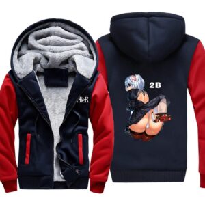 NieR: Automata Jackets - Solid Color NieR: Automata Game Character 2B Super Cool Jacket