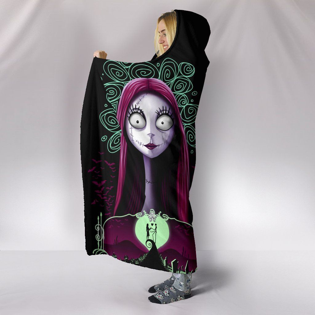 Nightmare Before Christmas - Jack Skellington Fleece Hooded Blanket - Image 2