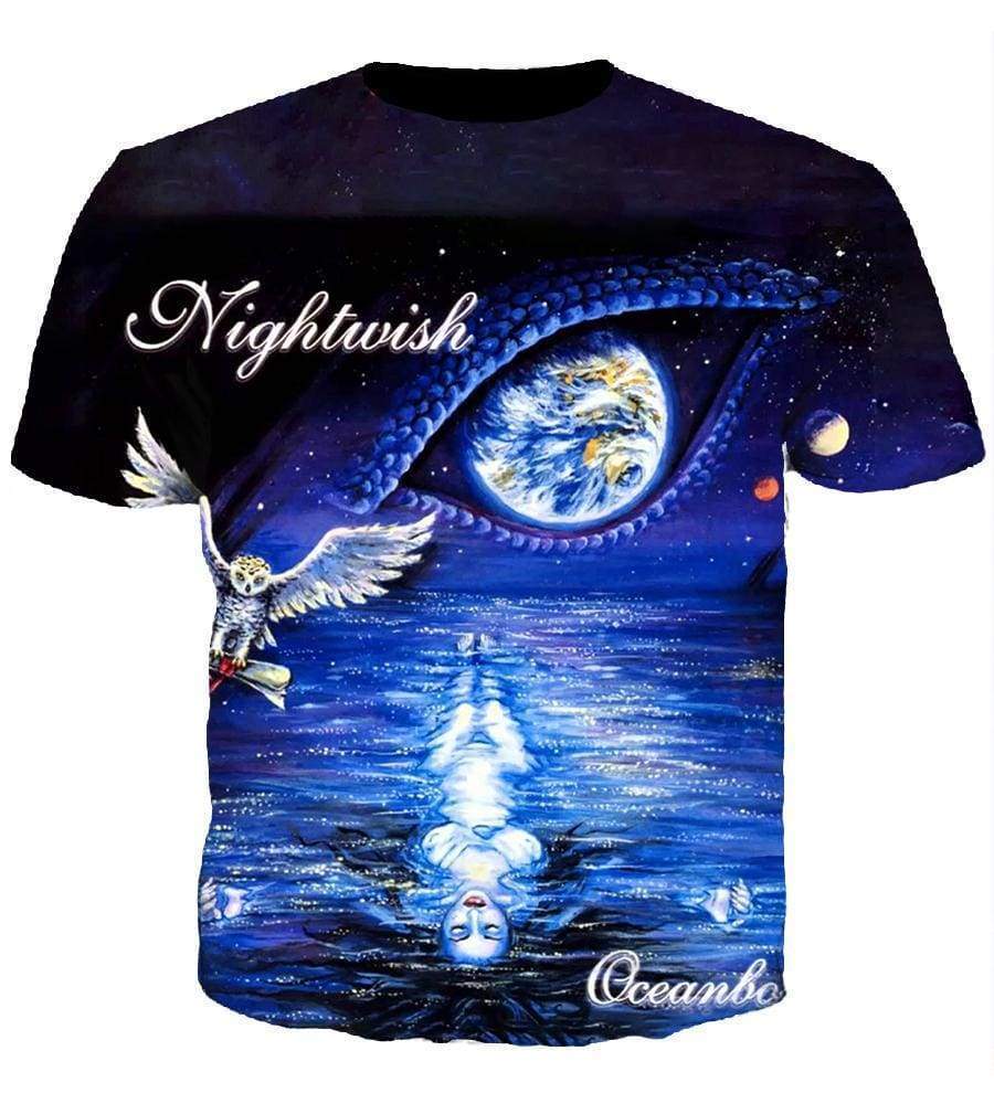 Nightwish Hoodies - Pullover Blue Hoodie - Image 4