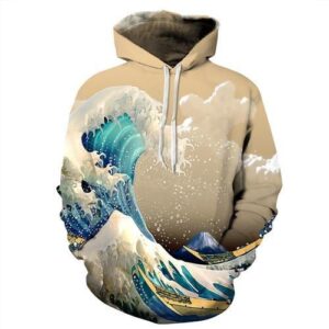 Ocean Wave Hoodie