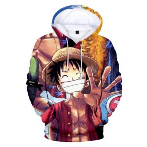 One Piece Anime 3D Print Casual Sweatshirts Hoodies