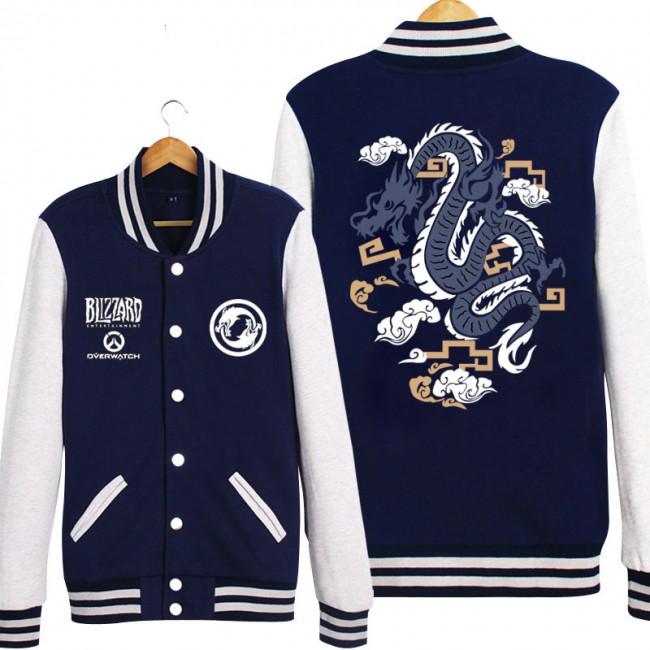 Overwatch Hanzo Coats - Black Button Style Coat - Image 2
