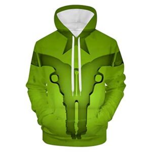 Overwatch Hoodie - 3D Print Hooded Pullover Sweatshirt
