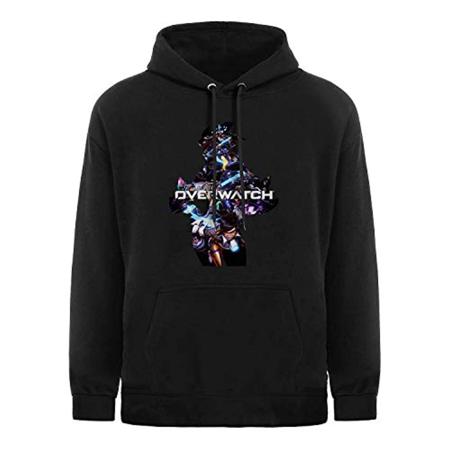 Overwatch Hoodie - Black Hooded Pullover Sweatshirt