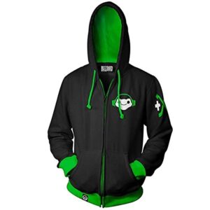 Overwatch Hoodie - DJ Lúcio Correia Dos Santos Hooded Sweatshirt Zipper Jacket