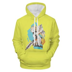 Overwatch Hoodie - Mercy 3D Print Hooded Pullover Sweatshirt 2 Colors Optional