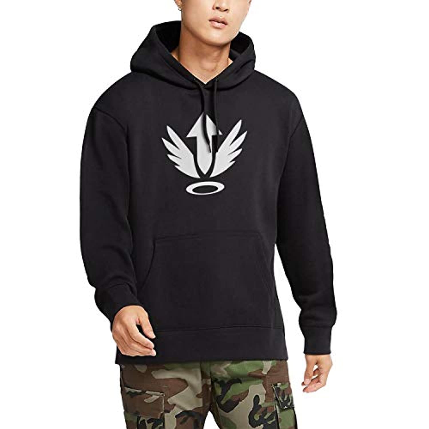Overwatch Hoodie - Mercy Black Hooded Pullover Sweatshirt - Image 2