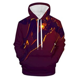 Overwatch Hoodie - Tracer 3D Print Hooded Pullover Sweatshirt