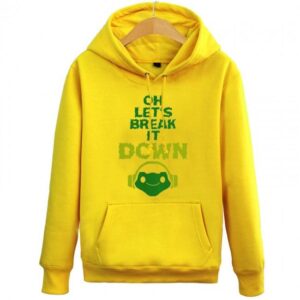 Overwatch Lucio Let's Break It Down Hoodies - Pullover Yellow Hoodie